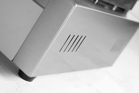 Grill kontaktowy PANINI - góra i dół ryflowane HENDI 263655