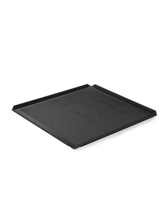 Baking sheet, aluminum GN2/3 - perforated with teflo coating HENDI 808412