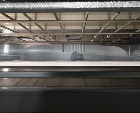 Piec do pizzy elektryczny Cuppone Donatello | dwukomorowy | panel cyfrowy | 4+4x36 | DN435/2 CD