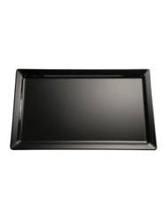 Taca serwingowa z melaminy czarna GN 2/4 HENDI 566473