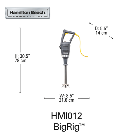 Mikser zanurzeniowy HMI018-CE BigRig™ 930x216 mm, Hamilton Beach Commercial