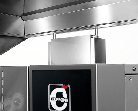 Piec do pizzy Cuppone Giorgione | GR435/1D | gazowy | 4x36 cm | 15 kW | 1230x1120x810 mm