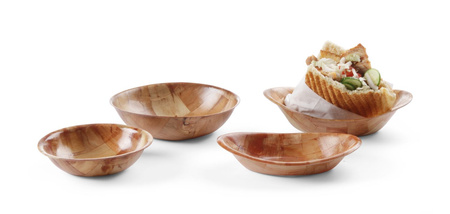 Koszyk drewniany - owalny 230x180mm HENDI 425602