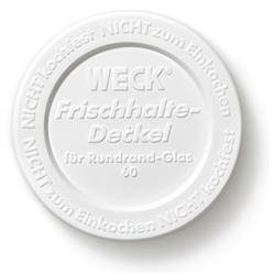 Keep Fresh Weck 60 mm Deckel, 5 Stück. TOM-GAST-Code: WE-K60