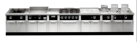 Kuchnia gazowa RQ4F750E z szafką | 4-palnikowa | 30,6 kW | Linia 750 | RESTO QUALITY RQ4F750E