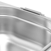 Stahlbehälter mit Griffen, Comfort, GN 1/6, H 100 mm STALGAST 136107