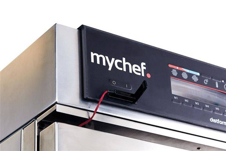 Gas-Kombidämpfer | mit Wagen | automatische Waschanlage | 20xGN2/1 | 40 kW | 230 V | Mychef iCook MAX 202G