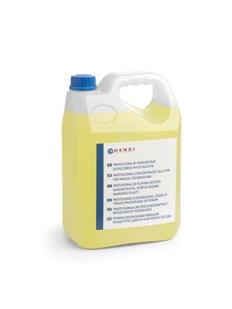 Professional hand dishwashing concentrate - 5 l HENDI 975145