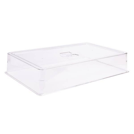 GN 1/1 lid for melamine trays h.10 cm transparent TOM-GAST code: V-61100-L