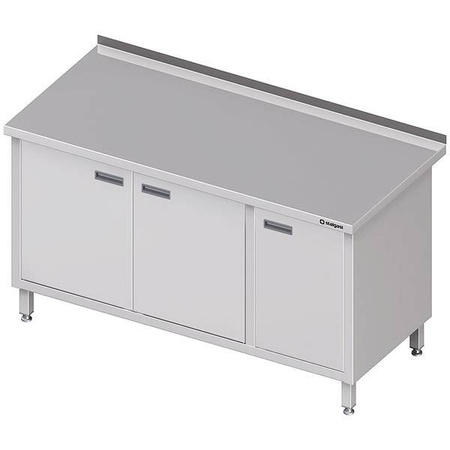 Wall table with cabinet (P),swing door 1500x700x850 mm STALGAST MEBLE 980557150