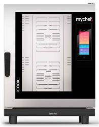 Gas combi oven | automatic washing system | 10xGN2/1 | 35 kW | 230 V | Mychef iCook 102G