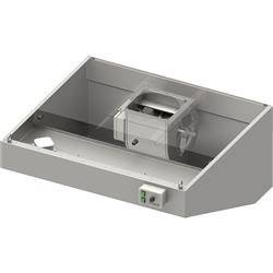 Okap przyścienny skośny ECONOMIC z łap. B,went. E2 i ośw. 1000x900x450 mm (1 segment) STALGAST MEBLE 984110910