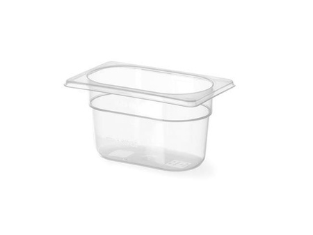 Polypropylene container GN 1/9-100 176x108 mm HENDI 880524