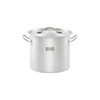 Tall pot with lid, steel, O 240 mm, V 9 l 011245 STALGAST