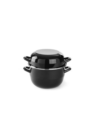 Enamel mule pot with lid, capacity.3 l, fi.210x(H)200 mm HENDI 625057