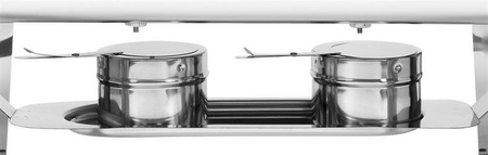 PODGRZEWACZ ROLL TOP PROSTOKĄTNY GN 1/1 9L | YG-04140