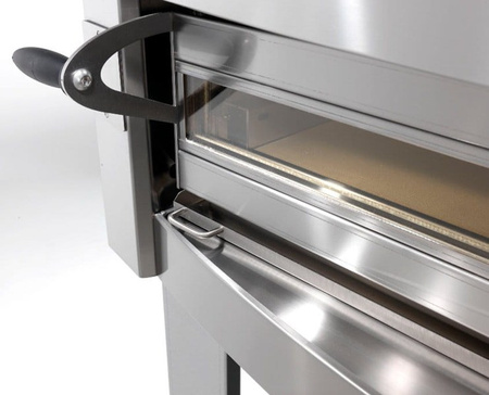 Piec do pizzy elektryczny Cuppone Michelangelo | dwukomorowy | panel cyfrowy | 6+6x36 | ML635L/2 CD