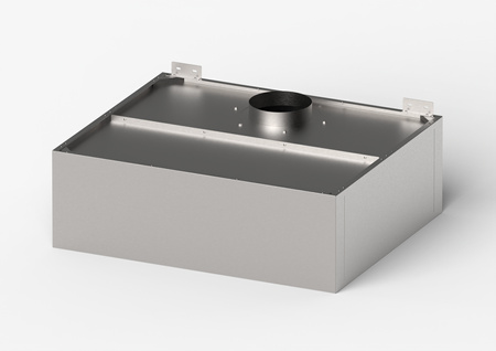 Okap skrzyniowy, skręcany, Gredil, 1210x1000x400 mm STALGAST 619012