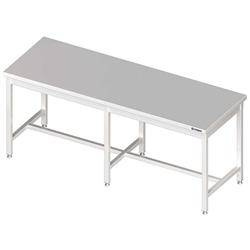 Center table without shelf 2100x700x850 mm welded STALGAST MEBLE 980097210