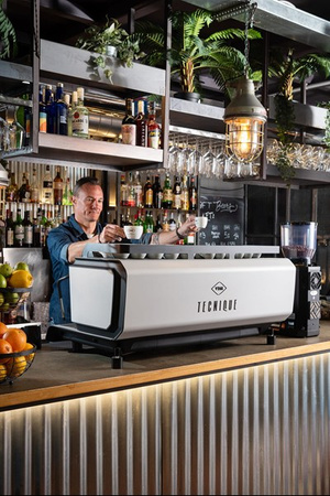 Ekspres kolbowy do kawy Tecnique HX 2GR White | 2-grupowy