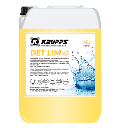 Profesjonalny płyn do mycia naczyń KRUPPS 6 kg | DET LIM | RESTO QUALITY DET LIM