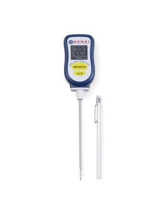 Digital thermometer with probe, with dimensions. 204x42x20 mm HENDI 271230