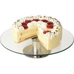 Stalgast Patera do tortu i ciast szklana d 300 mm 545012