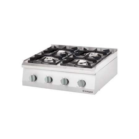 Gas cooker, 4-burner, adjustable, 22.5 kW, G30 9706230 STALGAST