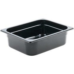 Pojemnik z poliwęglanu, czarny, GN 1/2, H 150 mm 152151 STALGAST