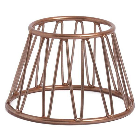 Copper round base h.10 cm copper TOM-GAST code: V-7501