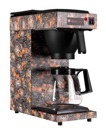 Ekspres przelewowy RQLT120-2 G3 | Graffity Collection | 2,4 kW | 144 filiżanki/h | 2 dzbanki 1,8 l | RESTO QUALITY RQLT120-2 G3