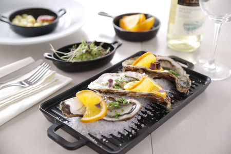 Brytfanna czarna Little Chef z melaminy, prostokątna, 320x162x(H)20 HENDI 564516