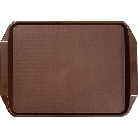 Waiter's tray 430x305x30 mm, brown 414090 STALGAST