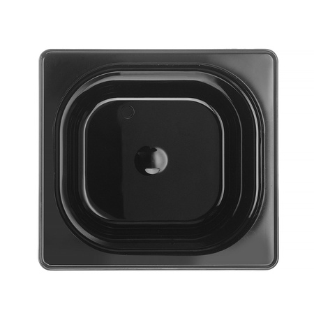 Pojemnik GN1/6-100 z czarnego poliwęglanu HENDI 862728