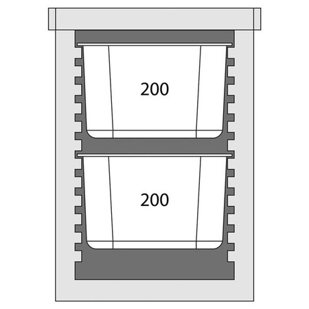 Transport thermos, 6 x GN 1/1 65 mm 053870 STALGAST