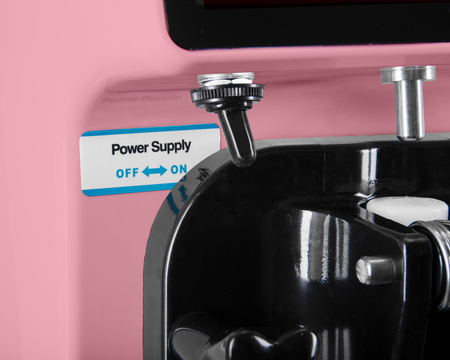 Maszyna do lodów włoskich RQ16E | RÓŻOWA | 6l | RESTO QUALITY RQ16E