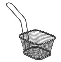 Miniature basket for fried snacks black 130x115x80 mm HENDI 425695