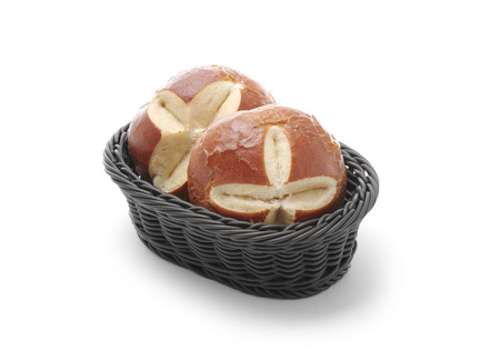 Koszyk owalny czarny 190x120x60 mm HENDI 426777