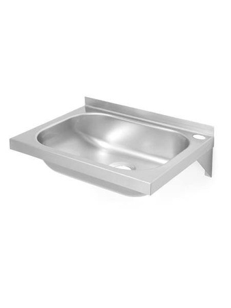 Unbuilt washbasin, with dimensions. 400x295x(H)145 mm HENDI 811818