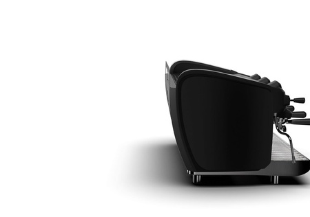 Ekspres kolbowy 3-grupowy | Black Moon 3GR Black | kolor czarny | 5 kW