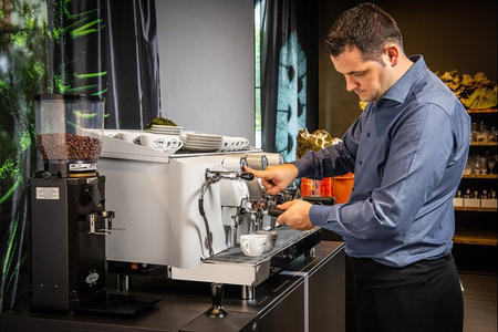 Ekspres kolbowy 3-grupowy | Lollo 3GR White | kolor biały | 5 kW