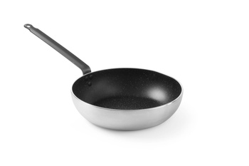 Patelnia Wok aluminiowa z marmurową powłoką nieprzywierającą - 28 HENDI 627730