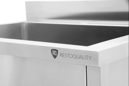 Stół z basenem 1-komorowym | 600x600x850 mm | skręcany