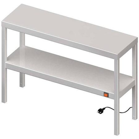 Nadstawka grzewcza na stół podwójna 1200x300x700 mm STALGAST MEBLE 982223120