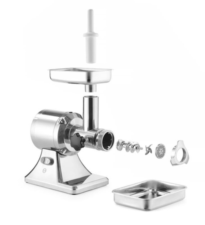 Wilk do mięsa Hendi 12 ze ślimakiem ze stali nierdzewnej HENDI 282200