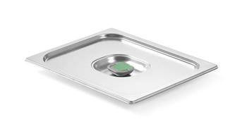 Pokrywka do pojemników GN z kolorowymi klipsami GN 1/3 - 325x176 HENDI 805237