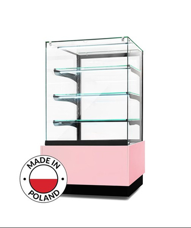 Witryna cukiernicza neutralna Dolce Visione  Neutro  Premium 700 | 700x670x1300 mm