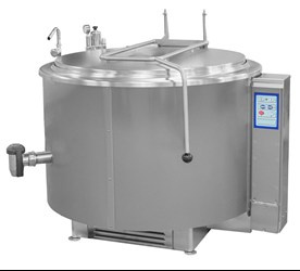 Kocioł warzelny gazowy z mieszadłem | grzanie pośrednie | 48 kW | 500 l | 1320x1330x1180 mm | RQK-501GRM