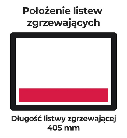 Pakowarka próżniowa komorowa iSENSOR M | nastawna | listwa 405 mm | pompa BECKER 16 m3/h | 0,85 kW | 475x616x438 mm | TIM6K1E2 | RESTO QUALITY TIM6K1E2