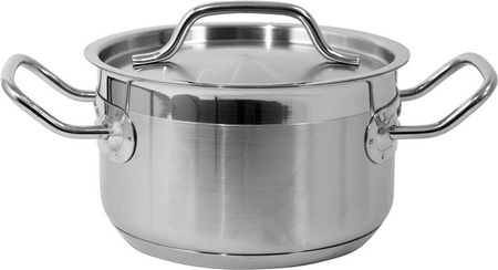 Medium pot with stainless steel lid 16x9.5CM 1.9L | YG-00021